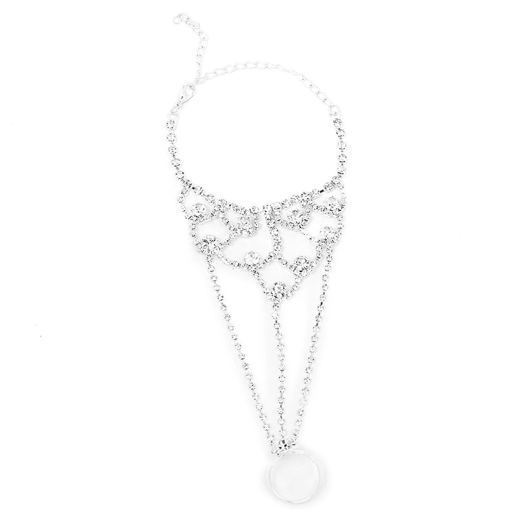 Bridal Wedding Silver Harness Slave Bracelet Wristband | Украшения и аксессуары