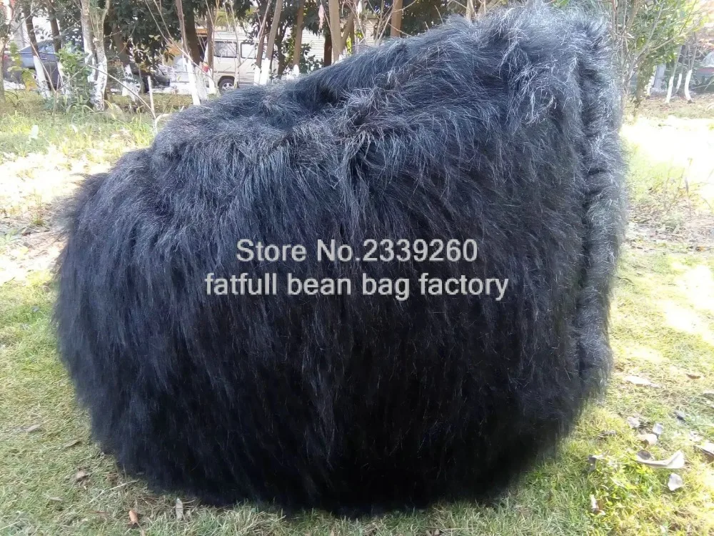 Long & Large Faux Fur Beanbag Bean Bag Cover Shaggy Fur Black Soft Luxury Lounge Chair-self factory made - Cover only No Filler
Long & Large Faux Fur Beanbag Bean Bag Cover Shaggy Fur Black Soft Luxury Lounge Chair-self factory made - Cover only No Filler