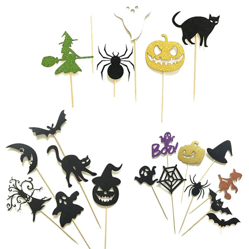 6/8pcs Pumpkin Ghost Cat Bats Spider Happy Halloween Cake Toppers Witch Cupcake Flags Cake Toppers Birthday Wedding Cake Toppers
6/8pcs Pumpkin Ghost Cat Bats Spider Happy Halloween Cake Toppers Witch Cupcake Flags Cake Toppers Birthday Wedding Cake Toppers