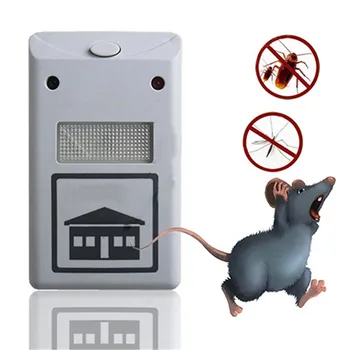 

EU/US Plug Electronic Ultrasonic Rat Mouse Mice Repellent Rodent Pest Bug Reject Mole Mosquito Cockroaches Repeller DropShipping