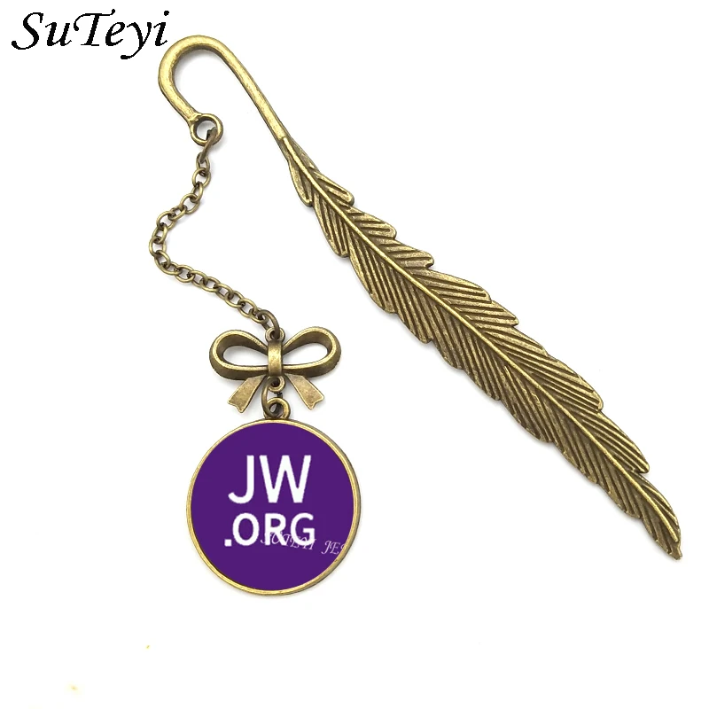 Suteyi Brand Men and Women Metal Jewelry Fashionable Wiggling Feather Bookmark JW.ORG Jehovah's Witnesses Gift For Kids
Suteyi Brand Men and Women Metal Jewelry Fashionable Wiggling Feather Bookmark JW.ORG Jehovah's Witnesses Gift For Kids