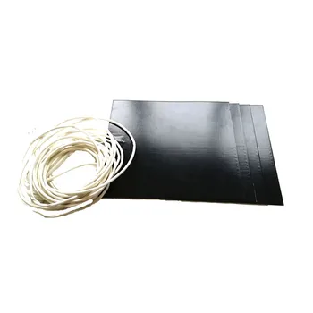 350*400*1.5mm heat bed for 3d printer 220v 350w adhesive 1 side 100k thermistor 1000mm lead wire come out from middle of short
350*400*1.5mm heat bed for 3d printer 220v 350w adhesive 1 side 100k thermistor 1000mm lead wire come out from middle of short
