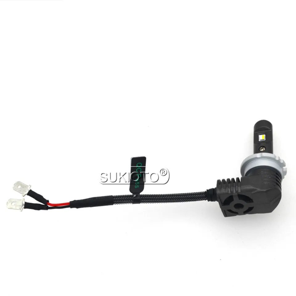 SUKIOTO 2PCS Car Mini LED Headlight D2S D3S 6000K D1S LED Canbus LED Projector Lens Headlamp Bulb D4S D2H 70W LED conversion Kit (22)