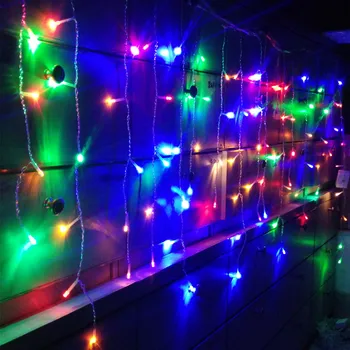 YIYANG 4pcs/lot 3.5m Wedding Icicle Curtain LED Strings Lights IP20 Indoor Lightings 220V New Year Garden Holiday Party Lights
YIYANG 4pcs/lot 3.5m Wedding Icicle Curtain LED Strings Lights IP20 Indoor Lightings 220V New Year Garden Holiday Party Lights