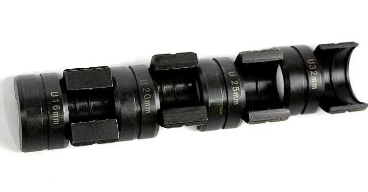 iGeelee U Pipe Dies of pipe crimping tool for pex pipe fitting with dies 16mm, 20mm, 25mm, 32mm
iGeelee U Pipe Dies of pipe crimping tool for pex pipe fitting with dies 16mm, 20mm, 25mm, 32mm
