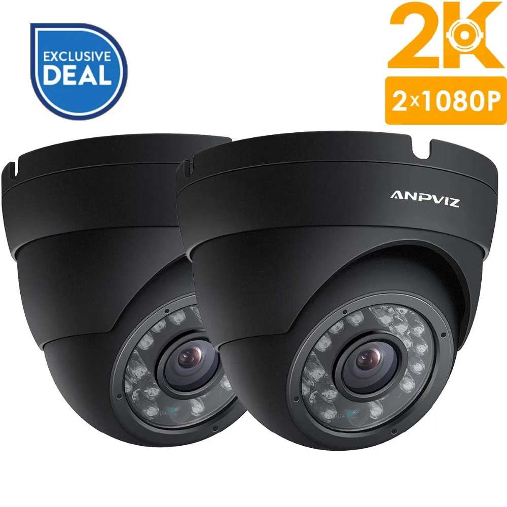 Anpviz 2Pcs 4MP PoE Security IP Camera 2K Turret Outdoor Video Surveillance Cameras Onvif CCTV Home Night vision H.265 Support
Anpviz 2Pcs 4MP PoE Security IP Camera 2K Turret Outdoor Video Surveillance Cameras Onvif CCTV Home Night vision H.265 Support