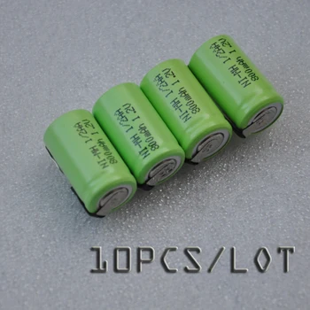 NEW 10PCS 1.2V 1/2AA rechargeable battery 800mah 1/2 AA ni-mh nimh cell with tab pins for electric shaver razor cordless phone
NEW 10PCS 1.2V 1/2AA rechargeable battery 800mah 1/2 AA ni-mh nimh cell with tab pins for electric shaver razor cordless phone