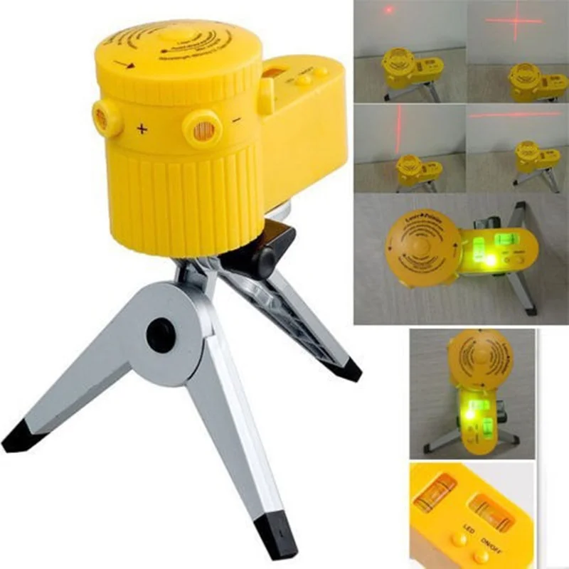 New Plastic Multifunction Laser Level Leveler Tool with Tripod Useful, home-foot level,capable of rotation,can up with tripod
New Plastic Multifunction Laser Level Leveler Tool with Tripod Useful, home-foot level,capable of rotation,can up with tripod