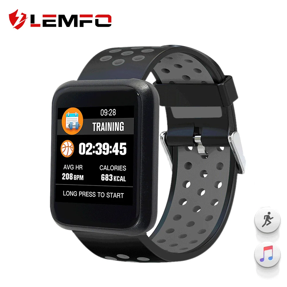 LEMFO Smart Watch Blood Pressure Men Women Smartwatch Heart Rate IP67 Waterproof for Xiao mi Huawei IOS Android Phone
LEMFO Smart Watch Blood Pressure Men Women Smartwatch Heart Rate IP67 Waterproof for Xiao mi Huawei IOS Android Phone