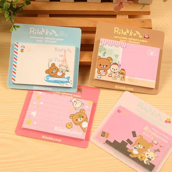 10 pcs/Lot Rilakkuma sticky notes Self-adhesive paper memo pad Korean stationery Office School supplies material escolar DM648
10 pcs/Lot Rilakkuma sticky notes Self-adhesive paper memo pad Korean stationery Office School supplies material escolar DM648