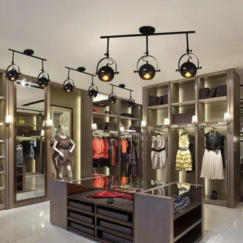Simple modern American character LED tube lighting track lights clothing spotlights spotlights backdrop restaurant
Simple modern American character LED tube lighting track lights clothing spotlights spotlights backdrop restaurant