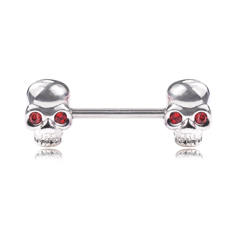 2pcs 316L Surgical Steel Nipple Rings Piercing Skull red store Shape Body Belly Barbell Breast Buckle for woman and girl
2pcs 316L Surgical Steel Nipple Rings Piercing Skull red store Shape Body Belly Barbell Breast Buckle for woman and girl