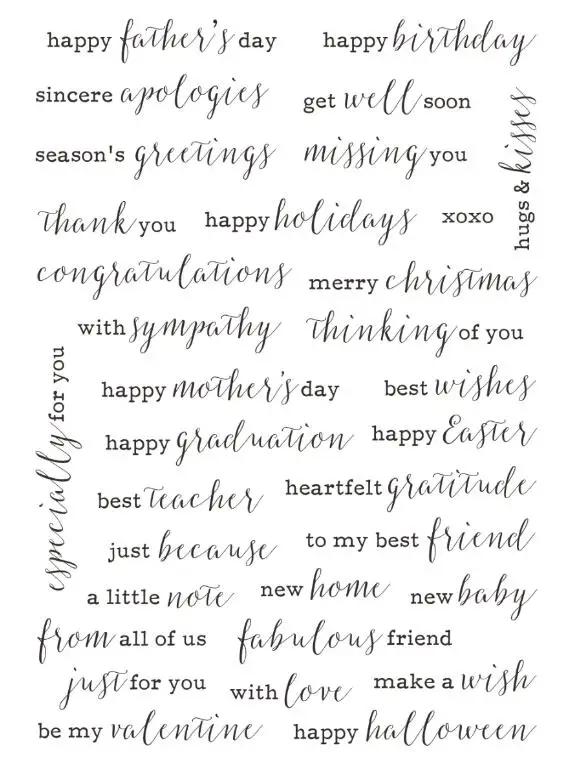 English sentence Transparent Clear Silicone Stamp Seal for DIY scrapbooking photo album Decorative clear stamps A140
English sentence Transparent Clear Silicone Stamp Seal for DIY scrapbooking photo album Decorative clear stamps A140