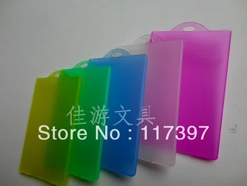 Free Shipping wholesaale Plastic ID BADGE HOLDER/Credit Card Case/ ID CARD HOLDER/ 8.7 x 5.6 cm 100pcs/lot
Free Shipping wholesaale Plastic ID BADGE HOLDER/Credit Card Case/ ID CARD HOLDER/ 8.7 x 5.6 cm 100pcs/lot