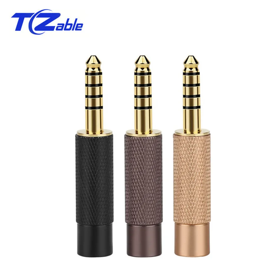 4.4mm Plug to 2.5mm Jack Audio Adapter 5 Poles Earphone Solder Wire Connector DIY HiFi Headphone Converters Balanced Interface
4.4mm Plug to 2.5mm Jack Audio Adapter 5 Poles Earphone Solder Wire Connector DIY HiFi Headphone Converters Balanced Interface