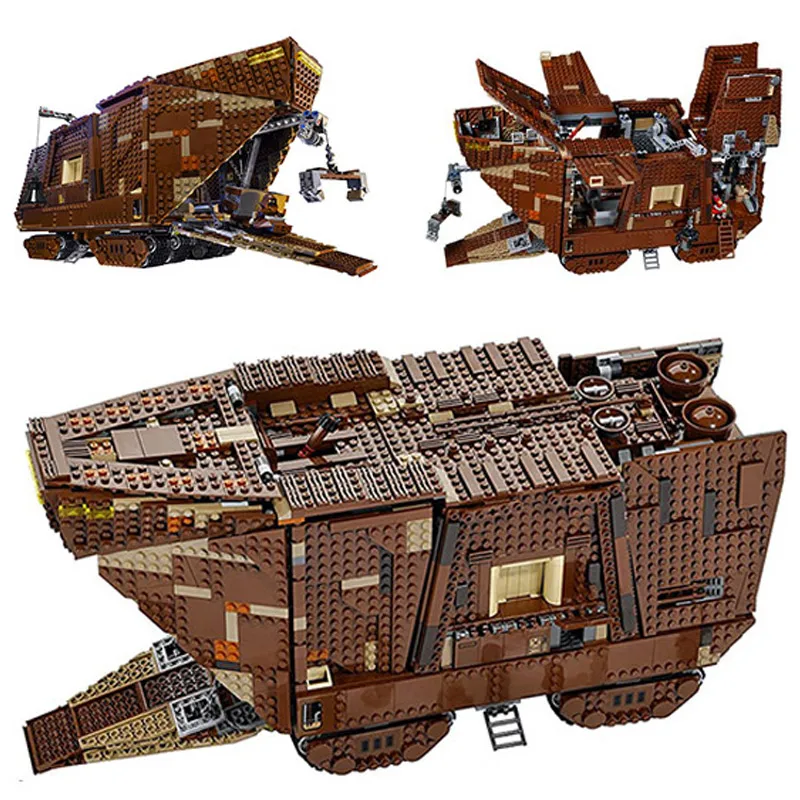 In Stock 05038 Star Wars Series Sand crawler Building Blocks 3346Pcs Bricks Toys Compatible With Legoings 75059
In Stock 05038 Star Wars Series Sand crawler Building Blocks 3346Pcs Bricks Toys Compatible With Legoings 75059