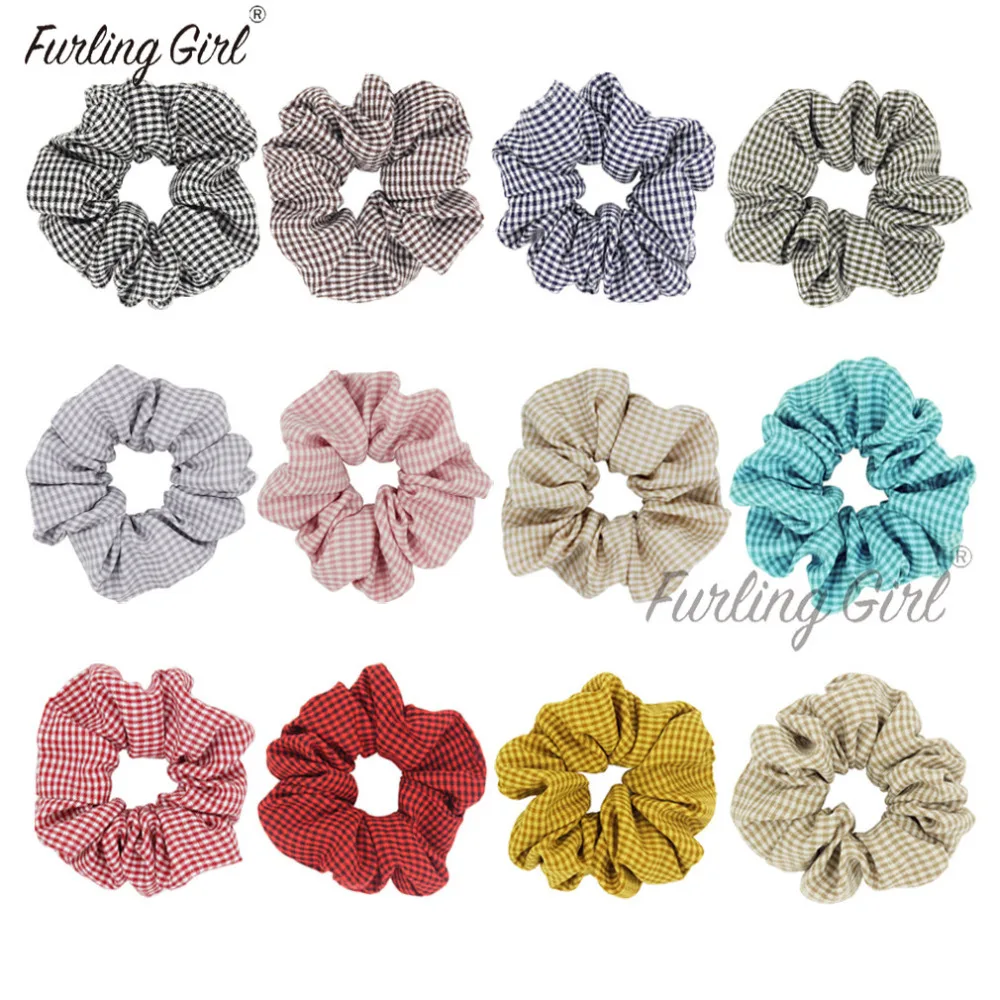 Furling Girl 1PC Double Colors Cross Plaid Elastic Hair Bands Tartan Printing Hair Scrunchies Hair Ties Gum Ponytail Holder
Furling Girl 1PC Double Colors Cross Plaid Elastic Hair Bands Tartan Printing Hair Scrunchies Hair Ties Gum Ponytail Holder