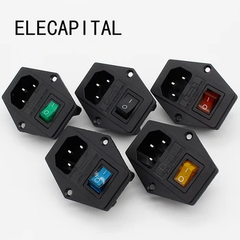 5pcs ! brass part! with 10A fuse ! power socket with Rocker Switch ac socket 3 Terminal Power Socket with Fuse Holder Connector
5pcs ! brass part! with 10A fuse ! power socket with Rocker Switch ac socket 3 Terminal Power Socket with Fuse Holder Connector