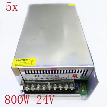 FREE DHL 5pcs/lot 800W DC24V 33.3A LED Switch Power Supply transformer,Input AC 100V~240V ,2 years warranty
FREE DHL 5pcs/lot 800W DC24V 33.3A LED Switch Power Supply transformer,Input AC 100V~240V ,2 years warranty