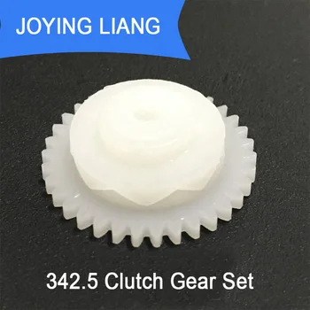 342.5 Clutch Gear Set Modulus 0.5 Plastic Gear Clutch Gear Wheel Set (100pcs 342.5B Gears + 100pcs 2.5A Clutch Covers)
342.5 Clutch Gear Set Modulus 0.5 Plastic Gear Clutch Gear Wheel Set (100pcs 342.5B Gears + 100pcs 2.5A Clutch Covers)