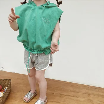 2019 Summer Clothes New Korean boys and girls hooded thin clothes short sleeve top children's cotton
2019 Summer Clothes New Korean boys and girls hooded thin clothes short sleeve top children's cotton
