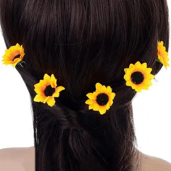 10PCS Women Sunflower Bridal Wedding Hair Pins Hair Wedding Accessory Clips Hairstlye Accessory Hairpin Hair Decoration Jewelry
10PCS Women Sunflower Bridal Wedding Hair Pins Hair Wedding Accessory Clips Hairstlye Accessory Hairpin Hair Decoration Jewelry