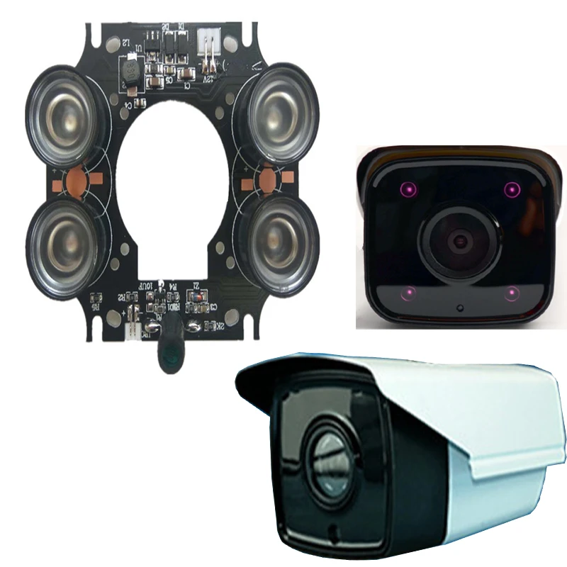 Night vision surveillance infrared fill light camera assembly repair parts camera probe finished board
Night vision surveillance infrared fill light camera assembly repair parts camera probe finished board