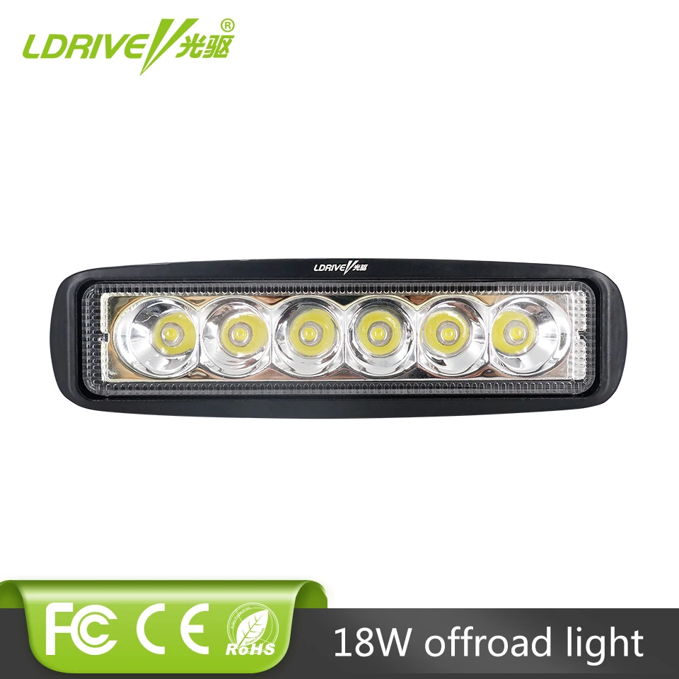 LDRIVE 9-32V 18W LED Car Daytime Running Light LED Work Light Bar 6LED Fog Lamp LED Light Bar Motorcycle Offroad 4x4 ATV Light
LDRIVE 9-32V 18W LED Car Daytime Running Light LED Work Light Bar 6LED Fog Lamp LED Light Bar Motorcycle Offroad 4x4 ATV Light