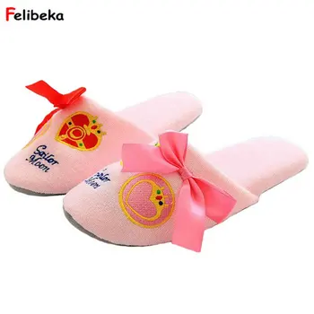 Women's Bow Tie Indoor Slipper Home Anti-Slip Winter Soft Warm Shoes Non-Slip Floor House Furry Slippers Women Shoes For Bedroom
Women's Bow Tie Indoor Slipper Home Anti-Slip Winter Soft Warm Shoes Non-Slip Floor House Furry Slippers Women Shoes For Bedroom
