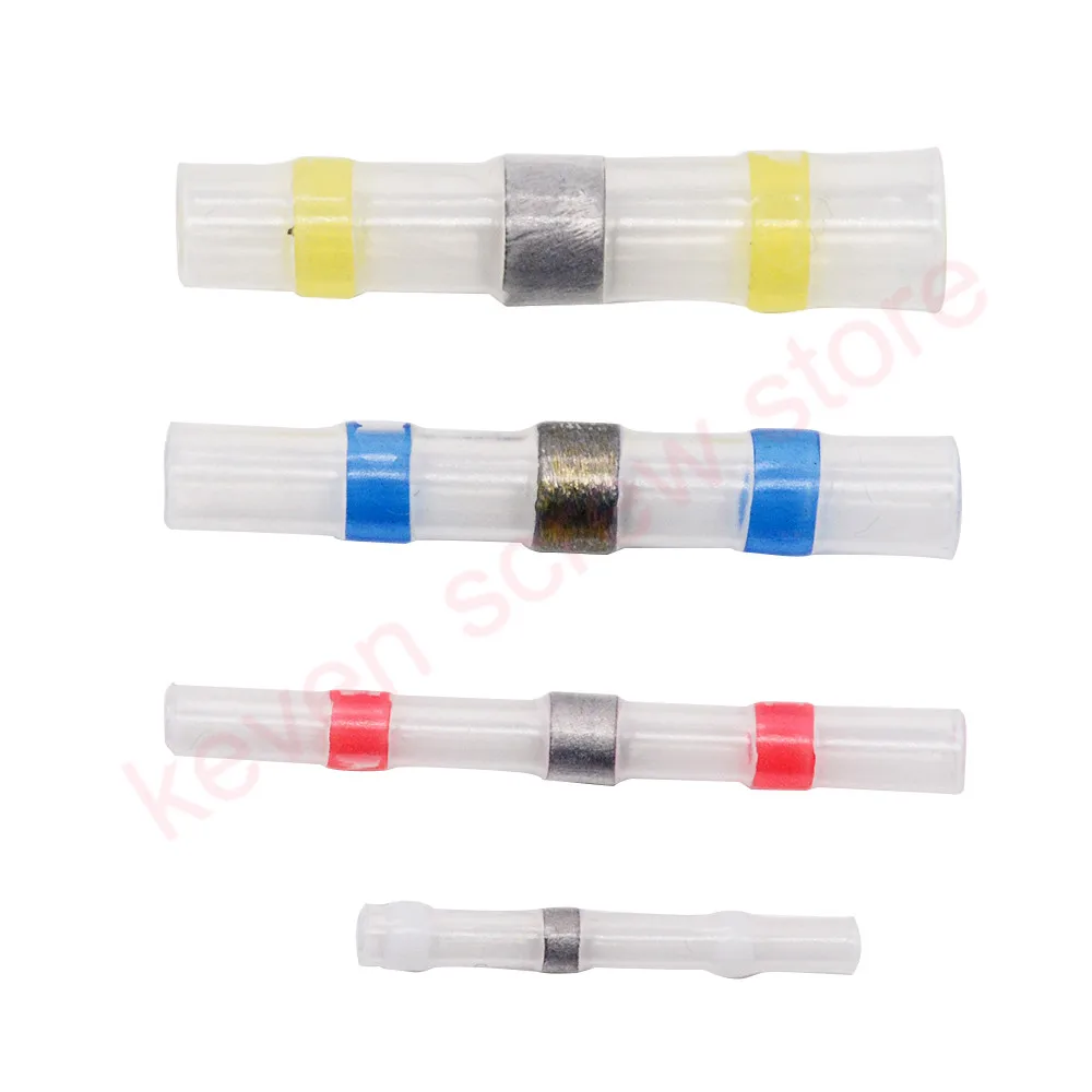 5pcs SST-S11 S21 S31 S41 Heat Shrink Butt Wire Connectors Waterproof Tinned Copper Solder Seal Terminals Kit Set
5pcs SST-S11 S21 S31 S41 Heat Shrink Butt Wire Connectors Waterproof Tinned Copper Solder Seal Terminals Kit Set