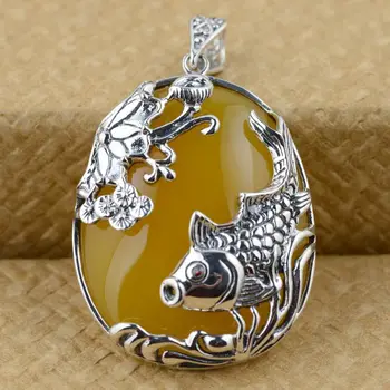 925silver inlaid natural Pendant with exquisite atmosphere explosion May there be surpluses every year
925silver inlaid natural Pendant with exquisite atmosphere explosion May there be surpluses every year