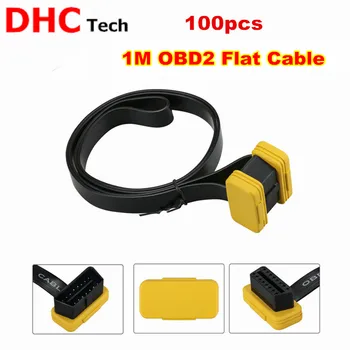 100pcs DHL free AUTOOL 1M 100cm OBDII Extension Flat Cable 16Pin Male to Female Adapter OBD2 Car Diagnositc Extension Cable
100pcs DHL free AUTOOL 1M 100cm OBDII Extension Flat Cable 16Pin Male to Female Adapter OBD2 Car Diagnositc Extension Cable