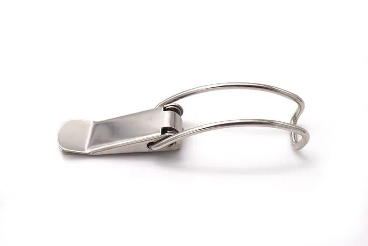 8PCS/lot 201 Stainless Steel 86mm Spring Toggle Latch Hasps Silver Tone Spring Load for Cabinet Cases Box Chests lock CK214
8PCS/lot 201 Stainless Steel 86mm Spring Toggle Latch Hasps Silver Tone Spring Load for Cabinet Cases Box Chests lock CK214