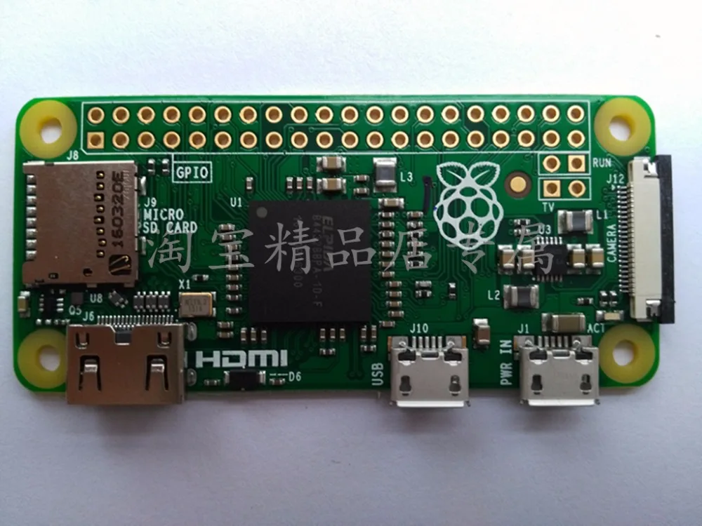 Free Shipping high quality only Raspberry Pi zero V1.3 with 1GHz CPU 512MB RAM Linux OS 1080P HD video output
Free Shipping high quality only Raspberry Pi zero V1.3 with 1GHz CPU 512MB RAM Linux OS 1080P HD video output