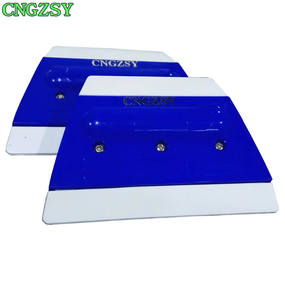 blue & white Block Double Side Trapezoid ABS Rubber Squeegee 12.5*7.5*8.5cm Film Stickers Decals Vinyl advertising scraper 2A21
blue & white Block Double Side Trapezoid ABS Rubber Squeegee 12.5*7.5*8.5cm Film Stickers Decals Vinyl advertising scraper 2A21
