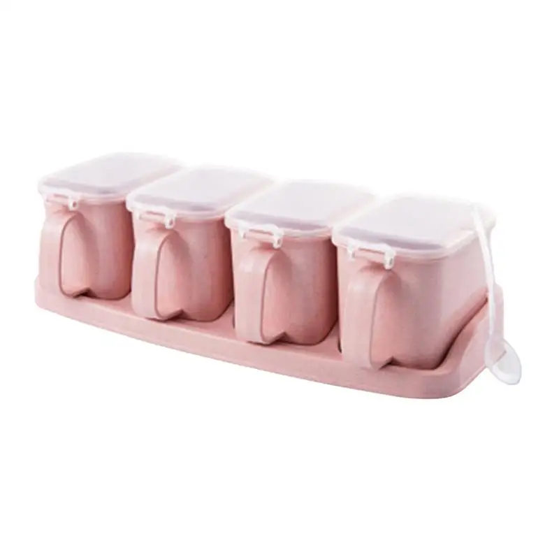 1pc Seasoning Box Independent Compartment Kitchen Storage Box Spice Jars Organizer Salt Pepper Condiment Sugar Container
1pc Seasoning Box Independent Compartment Kitchen Storage Box Spice Jars Organizer Salt Pepper Condiment Sugar Container