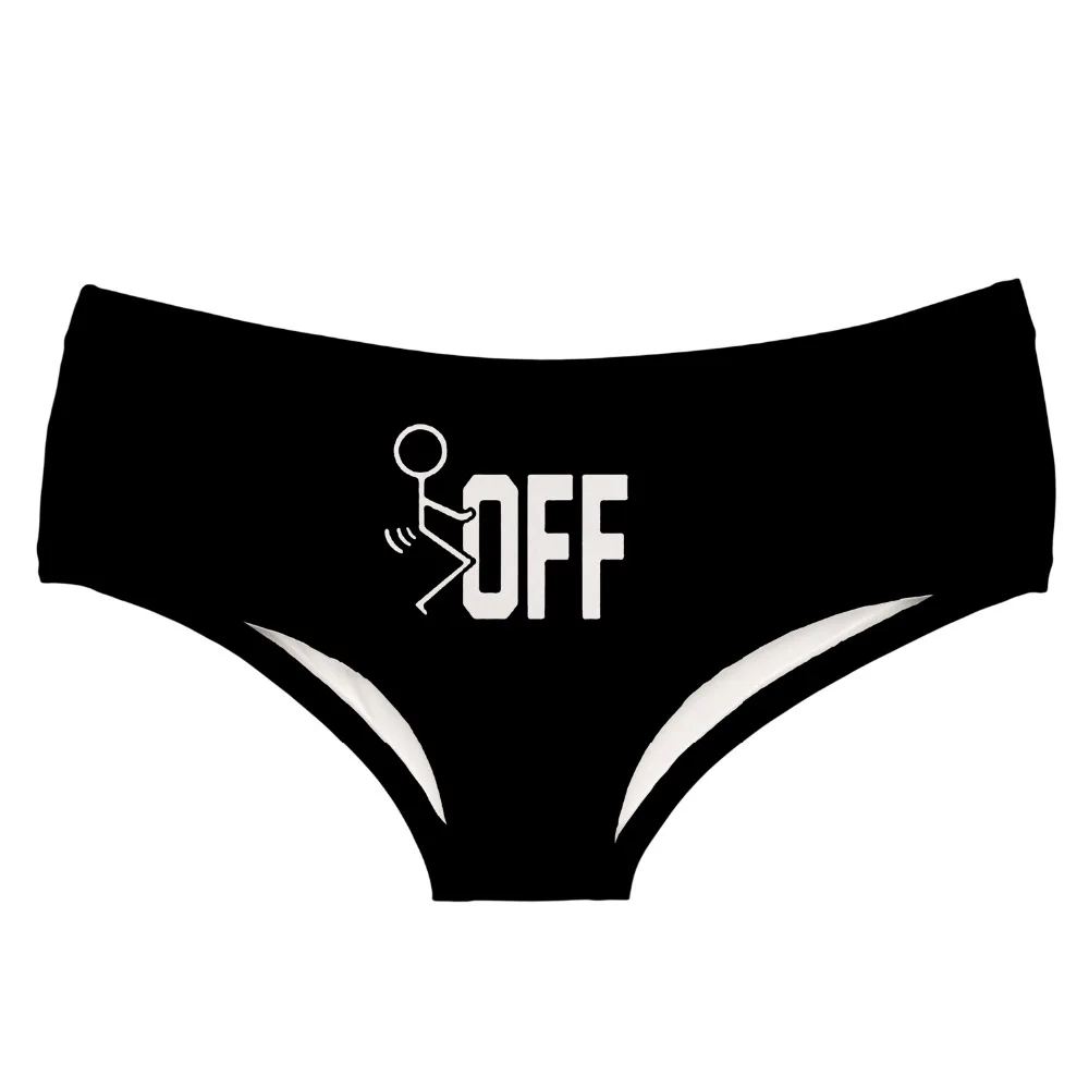 LEIMOLIS black Letter funny print sexy hot panties female kawaii Lovely underwear push up briefs women lingerie thongs 
LEIMOLIS black Letter funny print sexy hot panties female kawaii Lovely underwear push up briefs women lingerie thongs