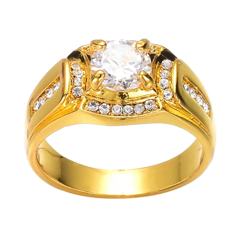 Brand Designer Gold Rings Classic Fashion Dimond Ring For Men Wedding And Engagement
Brand Designer Gold Rings Classic Fashion Dimond Ring For Men Wedding And Engagement