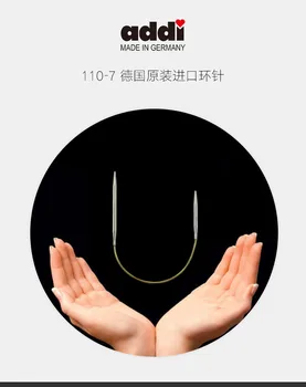 addi 755-7 Circular knitting needle 60cm 80cm 120cm 150cm 2mm-8mm Rundstricknadel , Silberspitzen m Goldseil, nickelfrei
addi 755-7 Circular knitting needle 60cm 80cm 120cm 150cm 2mm-8mm Rundstricknadel , Silberspitzen m Goldseil, nickelfrei