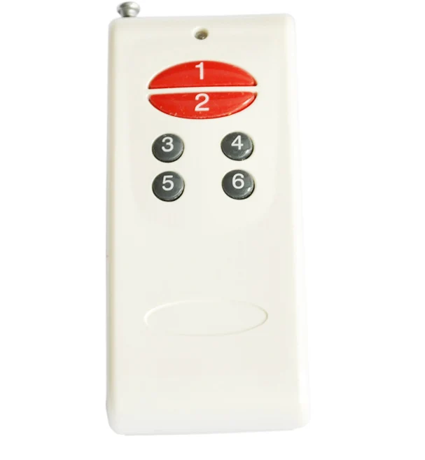 xuanlongyuan 500M Long Range 6CH RF Transmitter 6 CH Channel RF Wireless Remote Contro ,315/433.92MHZ/ /lamp/Garage Door/shutter
xuanlongyuan 500M Long Range 6CH RF Transmitter 6 CH Channel RF Wireless Remote Contro ,315/433.92MHZ/ /lamp/Garage Door/shutter