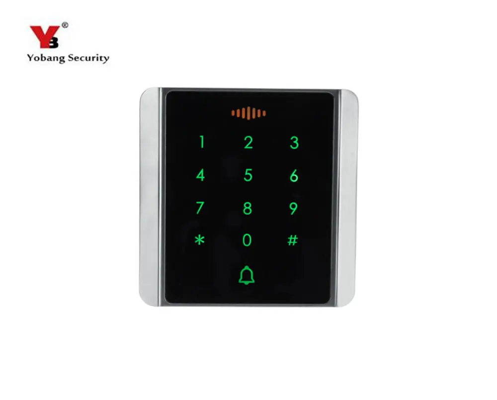 Фото Yobang Security RFID Keyfobs Access Controller with Gate Lock opener Waterproof Touch Password Keypad Door Control System | Безопасность