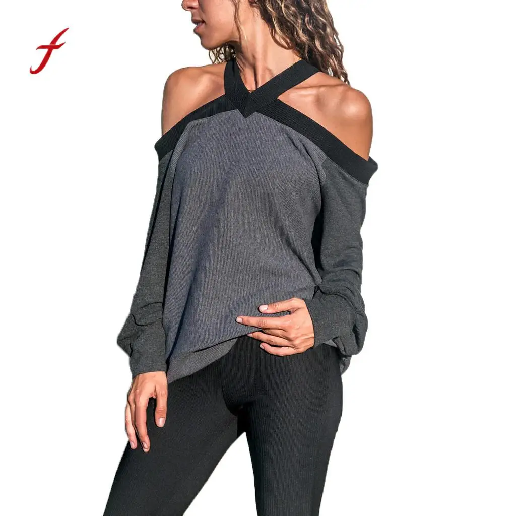Women clothing 2019 Fashion Spring Womens V-Neck Long Sleeve Strapless Patchwork Ladies Tops Blouse Korea Style Women Blouse
Women clothing 2019 Fashion Spring Womens V-Neck Long Sleeve Strapless Patchwork Ladies Tops Blouse Korea Style Women Blouse