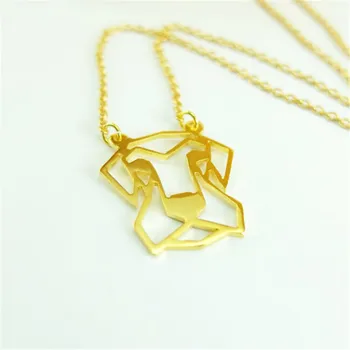 Wholesale Trendy Airedale Terrier Dog Head Necklace Women Origami Statement Necklace Kolye Cs Go Collares
Wholesale Trendy Airedale Terrier Dog Head Necklace Women Origami Statement Necklace Kolye Cs Go Collares
