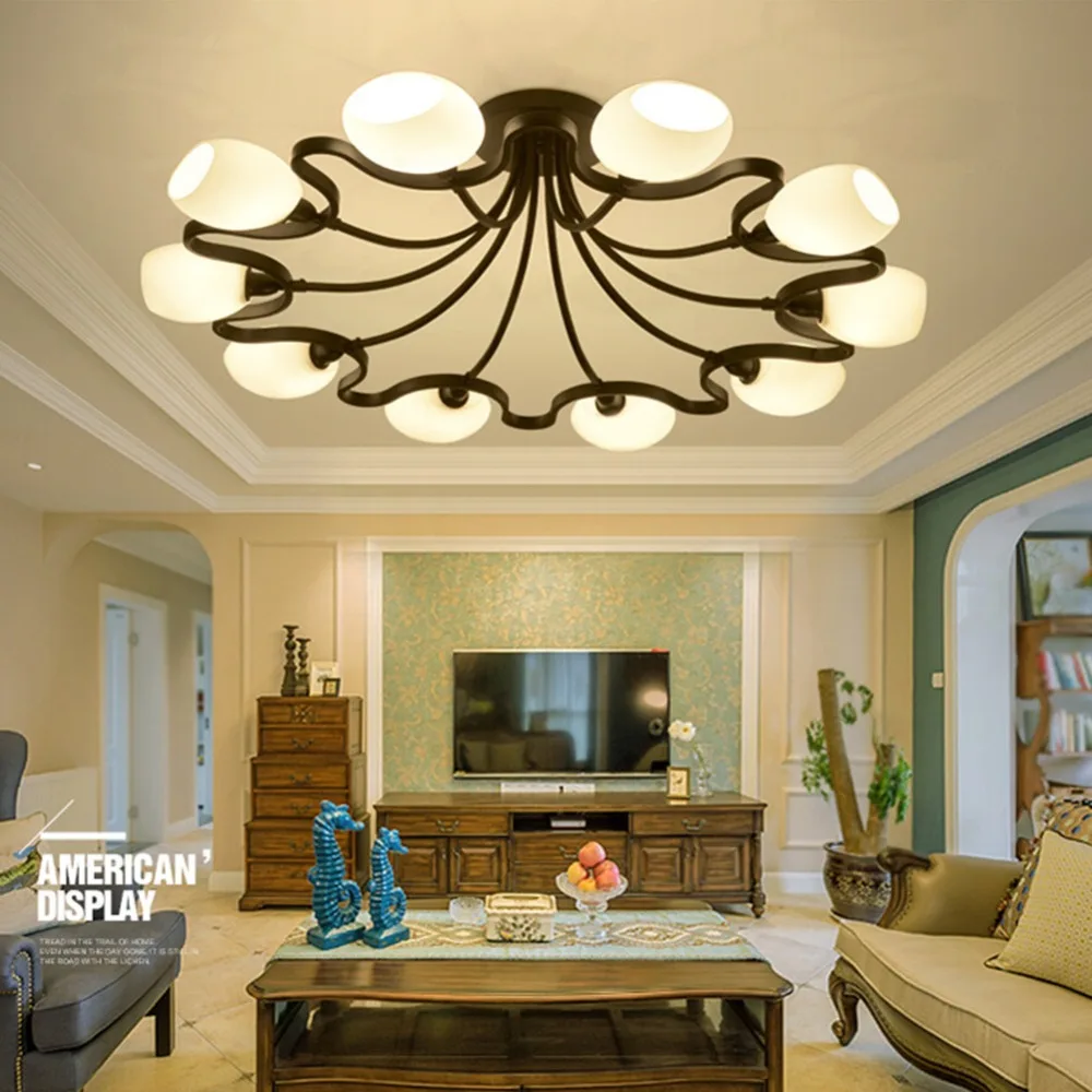 S.orange Modern LED Iron Glass Chandelier With 4/6/8/10 Lights Ceiling Lamp For Living Room Bedroom Study Room Fixture
S.orange Modern LED Iron Glass Chandelier With 4/6/8/10 Lights Ceiling Lamp For Living Room Bedroom Study Room Fixture