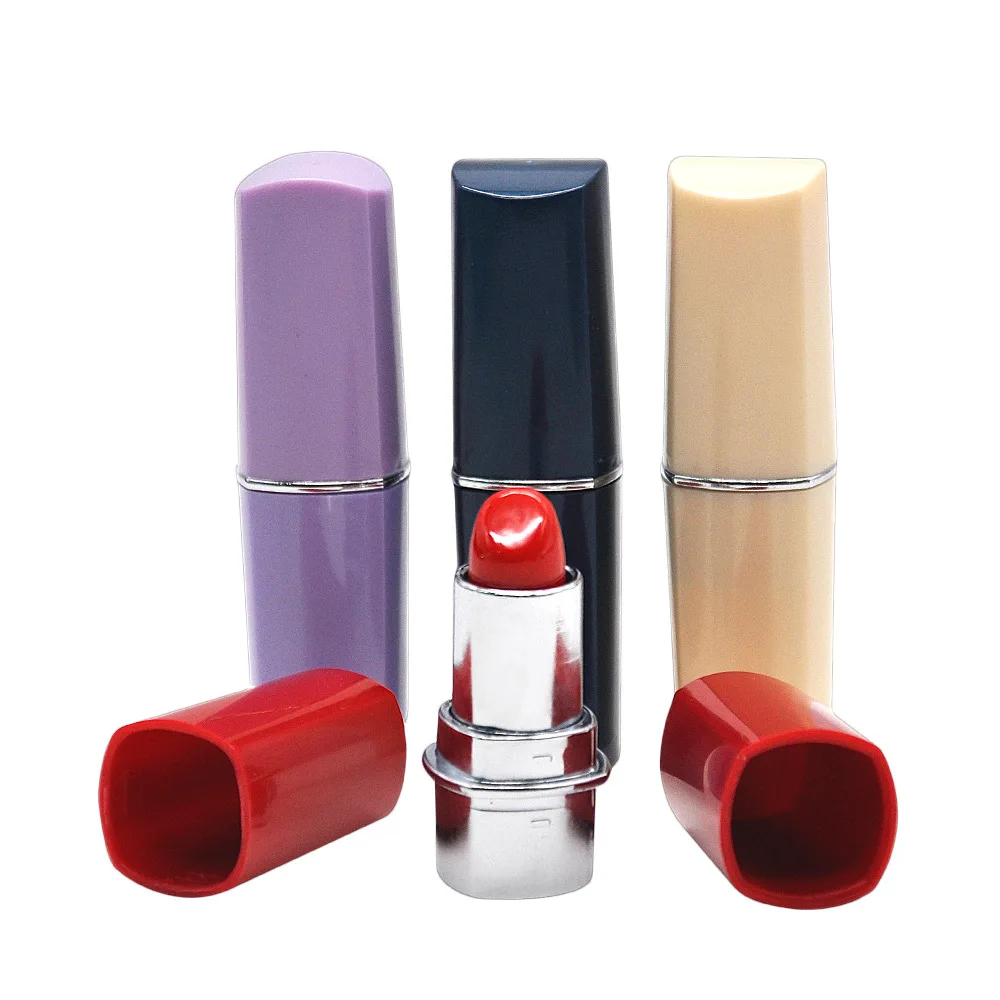 

24PCS/LOT Secret Lipstick Shaped Stash Medicine Pill Pills Box Holder Organizer Case Pill Box