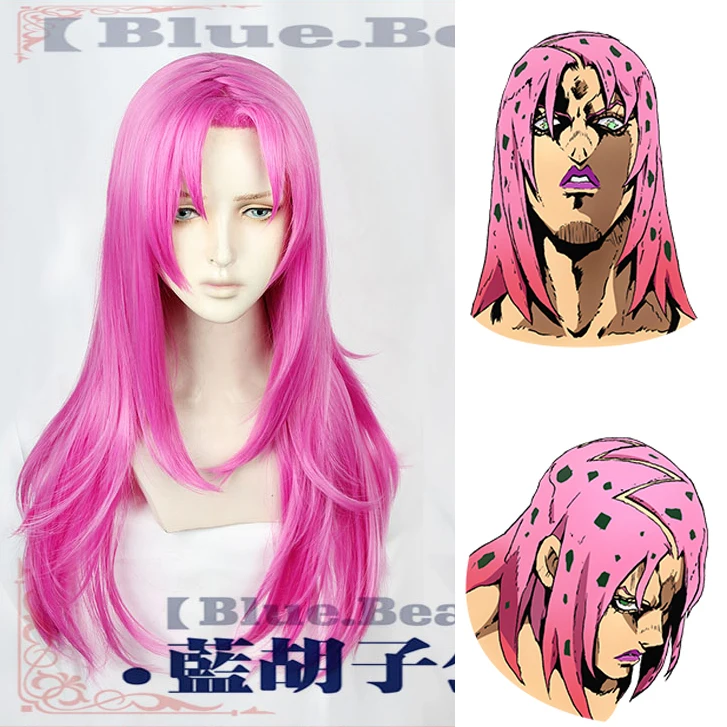 Anime BOSS Diavolo Diaboro Cosplay Wig JOJO's Bizarre Adventure Golden Wind Wig Long Straight Pink Synthetic Hair
Anime BOSS Diavolo Diaboro Cosplay Wig JOJO's Bizarre Adventure Golden Wind Wig Long Straight Pink Synthetic Hair
