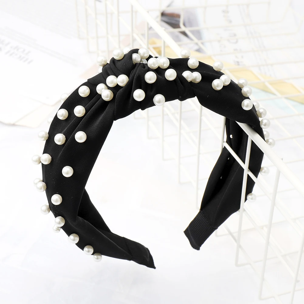 Women Headband Cute Lovely Hair Accessories Party Pearl Center Knot Wide Fashion Sweet With Beads Bowknot Satin Hairband
Women Headband Cute Lovely Hair Accessories Party Pearl Center Knot Wide Fashion Sweet With Beads Bowknot Satin Hairband