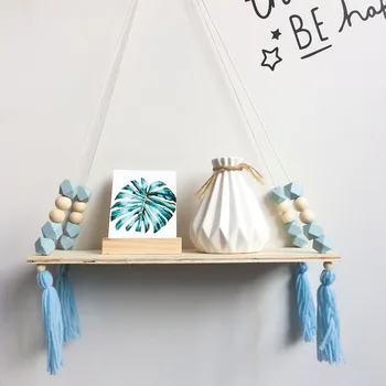 Clapboard Wall Hanging Tassel Decoration Gifts Swing Rope Decorative Shelves For Children Room Party E2S
Clapboard Wall Hanging Tassel Decoration Gifts Swing Rope Decorative Shelves For Children Room Party E2S