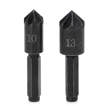 2Pcs 1/4" Hex Shank 7 Flute Countersink Drill Bit Counter Sink Chamfer Cutter Hand Tools
2Pcs 1/4" Hex Shank 7 Flute Countersink Drill Bit Counter Sink Chamfer Cutter Hand Tools