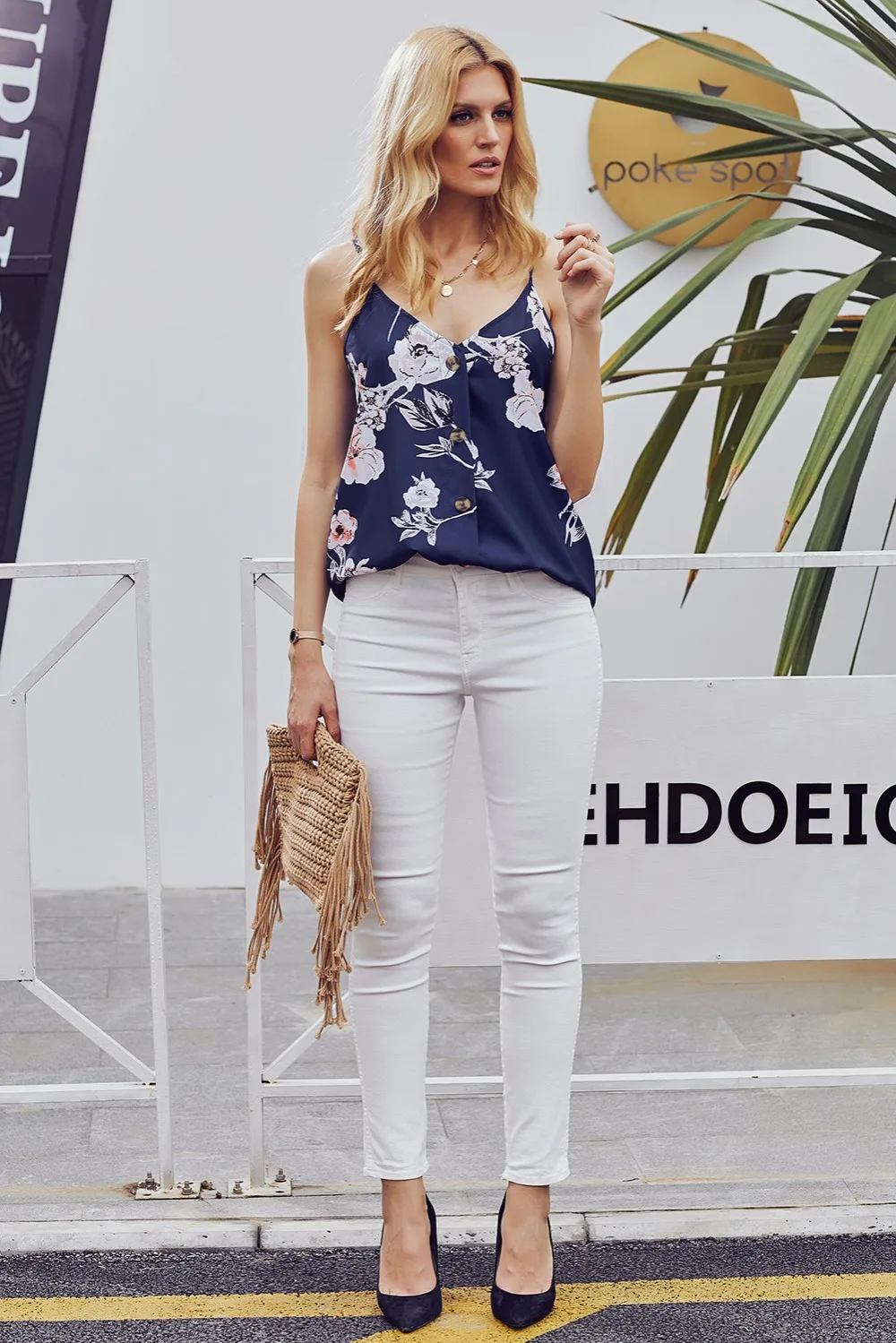 Blue-Floral-Print-Button-Down-Tank-Top-LC251993-5-7